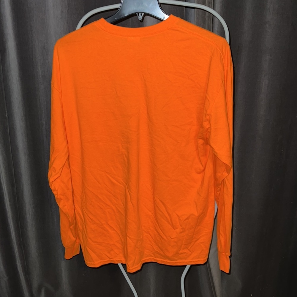 Mens long sleeve hunting/work orange shirt city liquor Hosmer South Dakota - Picture 3 of 4
